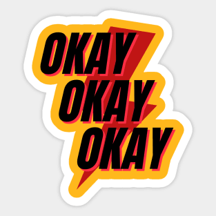 Okay Sticker